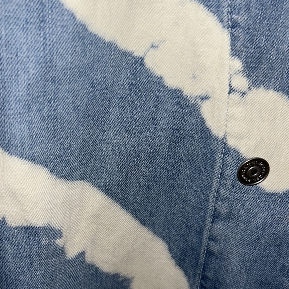 Super rare GANNI partially bleached denim shirt/jacket - Picture 6 of 8